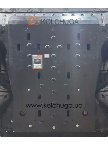 Защита двигателя для авто BYD SONG PLUS EV 2020-2023 ( TM Kolchuga ) ALuOX