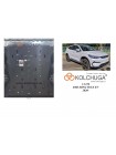 Защита двигателя для авто BYD SONG PLUS EV 2020-2023 ( TM Kolchuga ) ALuOX