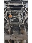 Защита двигатель, КПП, передний мост, РКПП для авто Mercedes-Benz GLE 350d 2015-2018 3.0D 4 matic (TM Kolchuga) WhiteCover