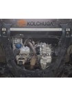 Захист двигуна, КПП для авто Honda CR-V V 2016-2022 V-2.0 hybrid устанавливается с помощью клепальных гаек ZipoFlex ( TM Kolchuga )