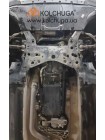 Защита двигателя для авто BMW X3 G01 2017-2024 2.0i АКПП/полный привод двигателя , КПП ( TM Kolchuga ) Standart