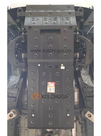 Захист двигуна, КПП, радіатора, роздатки,  для авто Fiat Titano 2020- 1,9HDi; МКПП/4х4 ( TM Kolchuga ) Standart
