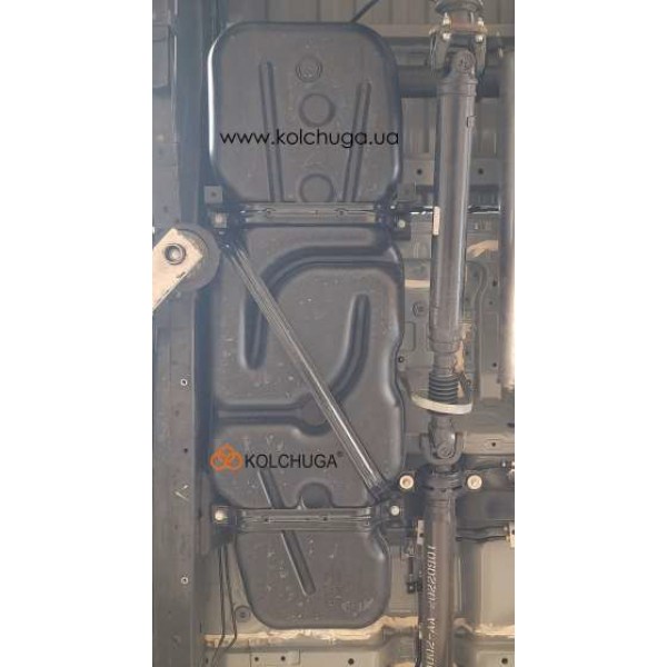 Захист паливного бака для авто Peugeot Landtrek 2019- V-1.9HDi МКПП/4х4 ZipoFlex ( TM Kolchuga )