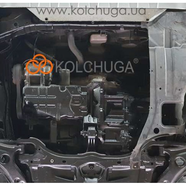 Захист двигуна, КПП для авто Honda City IV 2013-2019 V-1,5i МКПП ZipoFlex ( TM Kolchuga )