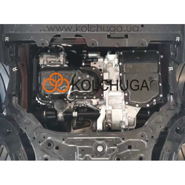 Захист двигуна, КПП для авто Mazda 3 BP 2019- V-все Standart ( TM Kolchuga )