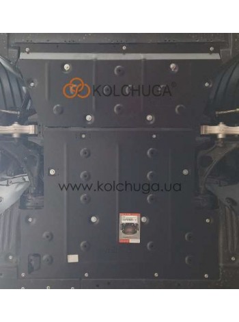 Захист двигуна, КПП частково до автоMazda CX-60 2022- V-всі АКПП ( TM Kolchuga ) WhiteCover
