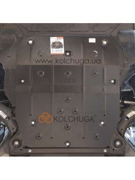 Захист двигуна для авто MG ZS EV 2022- ( TM Kolchuga ) Standart