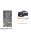 Захист двигуна, КПП, радіатора, роздатки до авто Ford Ranger V 2022- V-2.0TDCi АКПП ( TM Kolchuga ) ALuOX