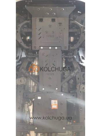 Захист двигуна, КПП, радіатора, роздатки до авто Ford Ranger V 2022- V-2.0TDCi АКПП ( TM Kolchuga ) Standart