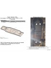 Защита топливного бака для авто Ford Ranger V 2022- V-2.0TDCi АКПП ( TM Kolchuga ) ALuOX