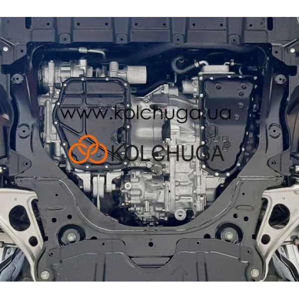 Захист двигуна, КПП для авто Mitsubishi Outlander IV 2021- V-все Standart ( TM Kolchuga )