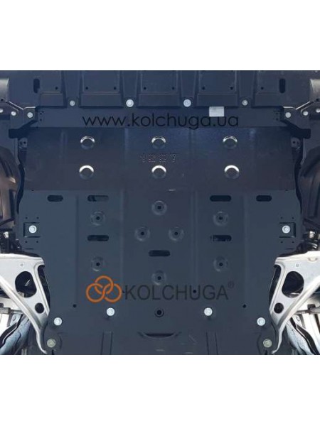 Захист двигуна, КПП для авто Mitsubishi Outlander IV 2021- V-все Standart ( TM Kolchuga )