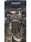 Захист двигуна, КПП,радіатора, роздатки до авто Volkswagen Amarok II 2022- V-3,0 TDI ( TM Kolchuga ) ALuOX