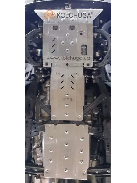 Захист двигуна, КПП, радіатора, роздатки для авто Volkswagen Amarok II 2022- V-3,0 TDI Standart ( TM Kolchuga )