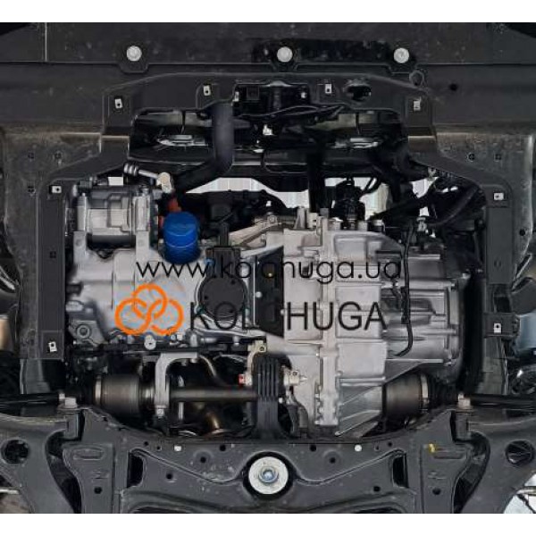 Захист двигуна, КПП для авто Honda HR-V 2021- V-1.5 HYBRID передний привод ZipoFlex ( TM Kolchuga )