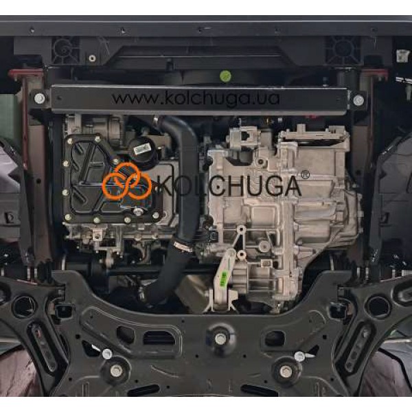 Захист двигун, КПП до автомобіля Geely Coolray 2022- V-1,5Т АКПП/передній привід Standart ( TM Kolchuga )