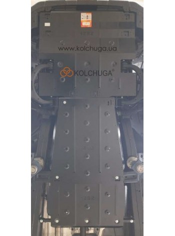 Захист двигуна, КПП, радіатора, роздатки для авто Ssаng Yong Musso 2018- V-2,2D ZipoFlex ( TM Kolchuga )