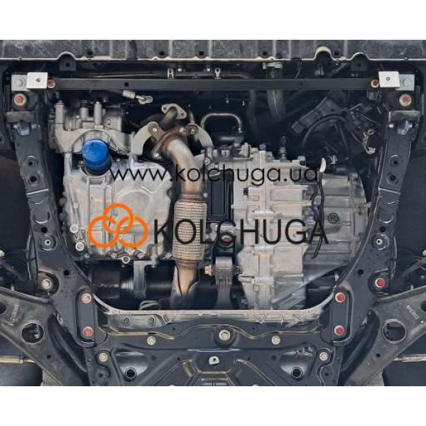 Захист двигун, КПП до автомобіля Honda ZR-V 2022- V-2.0 HYBRID передній привід Standart ( TM Kolchuga )