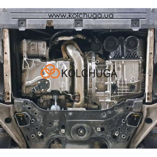 Захист двигуна, КПП для авто Mercedes-Benz GLA H247 2020- V-2.0i ( TM Kolchuga ) ZiPoFlex