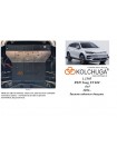 Захист заднього двигуна до авто BYD TANG EV600 2021- ( TM Kolchuga ) ALuOX