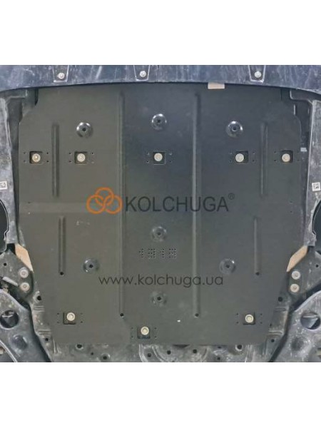 Защита двигателя, КПП для авто BMW X1 U11 2022- 2.0 АКПП/4х4 ( TM Kolchuga ) WhiteCover