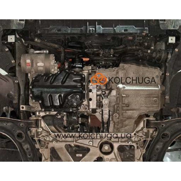 Захист двигуна, КПП для авто Audi A3 e-tron 2014- 1.4 hybrid АКПП ТМ Kolchuga Standart