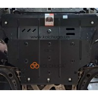 Захист двигуна, КПП для авто Audi A3 e-tron 2014- 1.4 hybrid АКПП ( TM Kolchuga ) ZiPoFlex