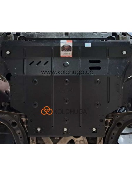 Захист двигуна, КПП для авто Audi A3 e-tron 2014- 1.4 hybrid АКПП ( TM Kolchuga ) ZiPoFlex