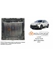 Захист двигуна, КПП до авто Toyota C-HR 2024- V-1,8i HYBRID АКПП ( TM Kolchuga ) ALuOX