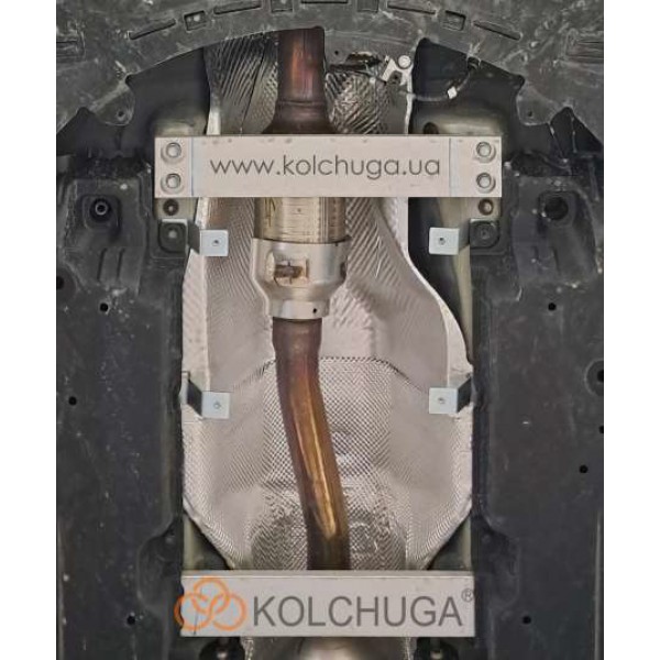Захист каталізатора для автоToyota C-HR 2024- V-1,8i HYBRID АКПП ( TM Kolchuga ) ZiPoFlex