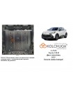 Захист каталізатора до авто Toyota C-HR 2024- V-1,8i HYBRID АКПП ( TM Kolchuga ) ALuOX