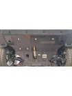 Захист двигуна, КПП, радіатора для авто MG One 2023- V-1,5i встановлюється замість штатного захисту ( TM Kolchuga ) WhiteCover
