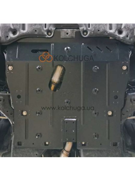 Захист двигуна, КПП для авто Toyota Highlander 4 XU70 2019- V-3,5i ( TM Kolchuga ) ZiPoFlex