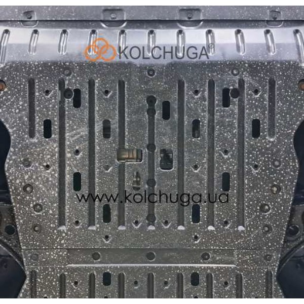 Защита двигателя для авто BYD SONG PLUS CHAMPION EV 2023- ( TM Kolchuga ) ZiPoFlex