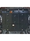 Захист двигуна, КПП, радіатора для авто Nissan Note II E12 2016-2020 V-1,2hybrid e-power ТМ Kolchuga Standart