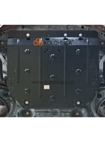Захист двигуна, КПП, радіатора для авто Nissan Note II E12 2016-2020 V-1,2hybrid e-power ТМ Kolchuga Standart