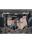 Захист двигуна, КПП до авто Chery Jetour X70 Plus 2022- V-1,6і ( TM Kolchuga ) WhiteCover