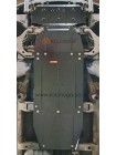 Защита двигателя, КПП, радиатора, роздатки для авто Kia Sorento I 2002-2009 V-2,5D МКПП/4х4/сборка Корея ( TM Kolchuga ) WhiteCover