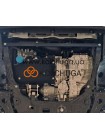 Захист двигуна, КПП для авто Chery Tiggo 8 PRO 2022- V-2,0i ( TM Kolchuga ) ZiPoFlex