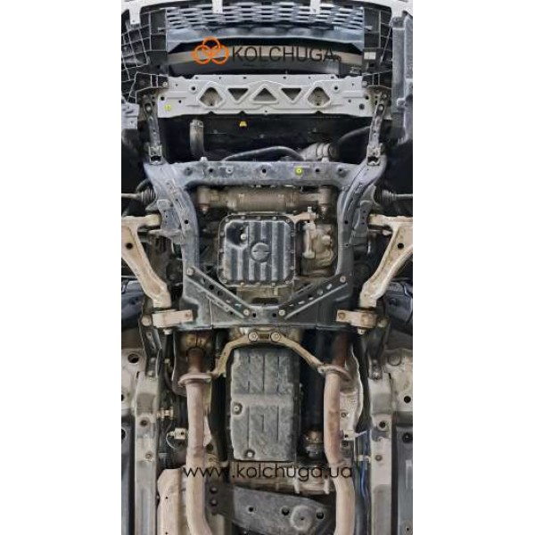Захист двигуна, КПП, радіатора для авто Lexus IS 250 / IS 300 (XE3) 2020- V-2,0i; 2,5і; 3,5i АКПП/тільки 4x4 ( TM Kolchuga ) ZiPoFlex