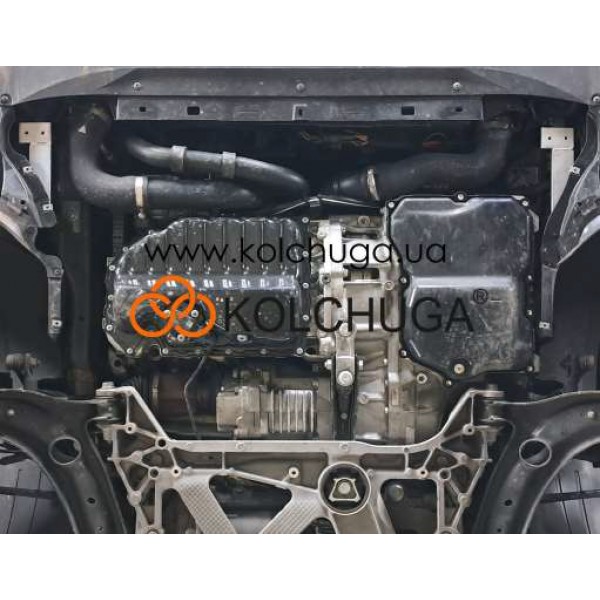Захист двигуна, КПП для авто Volkswagen Arteon 2017-2024 V-2,0TSI робот/4х4 ( TM Kolchuga ) ZiPoFlex