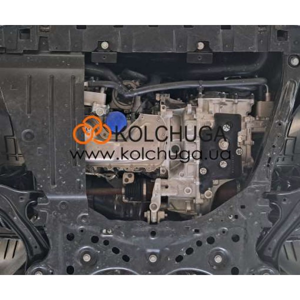 Захист двигуна, КПП для авто Chevrolet Tracker 2019- V-1.5i CVT ( TM Kolchuga ) ZiPoFlex
