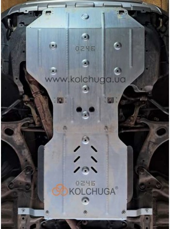 Захист двигуна, КПП, радіатора до авто Subaru Forester 3 SH 2008-2012 V-2.0i ( TM Kolchuga ) WhiteCover