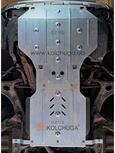 Захист двигуна, КПП, радіатора для авто Subaru Forester 3 SH 2008-2012 V-2.0i ZiPoFlex ( TM Kolchuga )