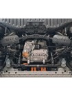 Захист задній двигуна для авто Audi Q4 e-tron 2021- електромобіль ZiPoFlex ( TM Kolchuga )