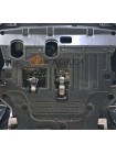 Захист двигуна, КПП для авто Haval H6 HEV 2020- V-1,5 HYBRID WhiteCover ( TM Kolchuga )