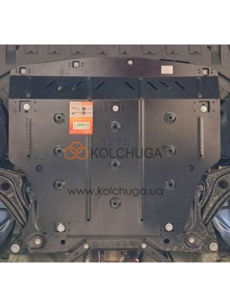 Захист двигуна, КПП для авто Ford Tourneo Courier 2023- V-1,0 EcoBoost АКПП (TM Kolchuga ) WhiteCover