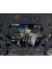 Захист двигуна, КПП для авто Kia Picanto GT-line 2nd facelift 2024- V-1.0i АКПП ( TM Kolchuga ) WhiteCover