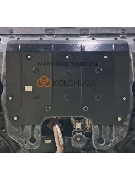 Защита двигателя для авто BYD SONG PLUS CHAMPION DM-i 2023- V-1.5 hybrid WhiteCover ( TM Kolchuga )