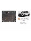 Захист двигуна, КПП для авто Haval Jolion Pro 2025- V-1,5i AКПП ( TM Kolchuga ) WhiteCover